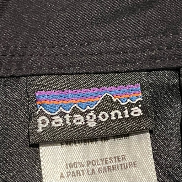 Vintage Patagonia Pants Womens Size 4 Black Pataloha Crop Capri Hiking Outdoors - Picture 6 of 12